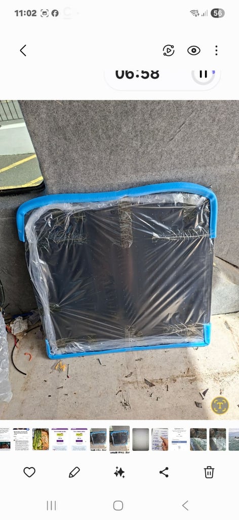 Barn door glass mk8 transit