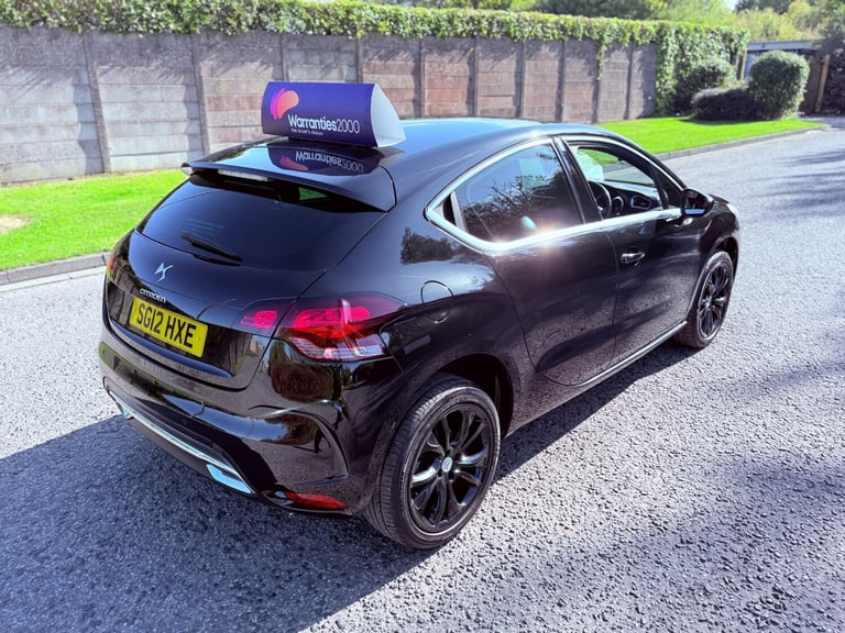2012 12 CITROEN DS4 1.6 HDI DSTYLE MANUAL VERY SMART STYLISH FAMILY MOTOR 