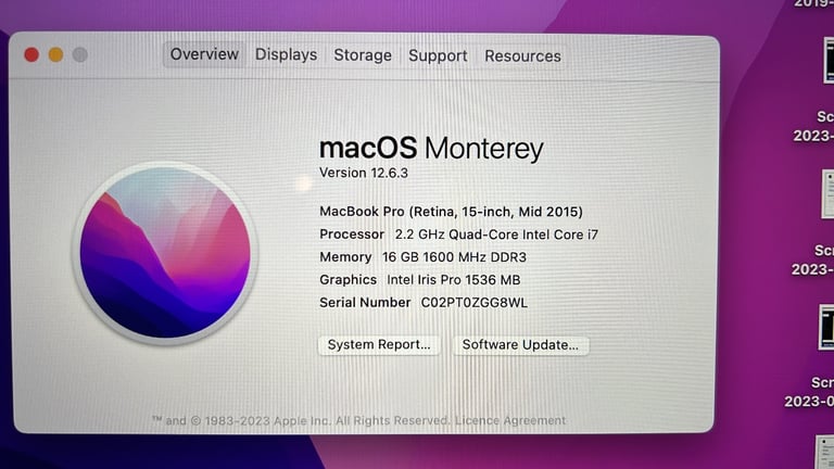 Apple MacBook Pro 15-inch EXCELLENT Condition. NO MARK OR SCRATCH!