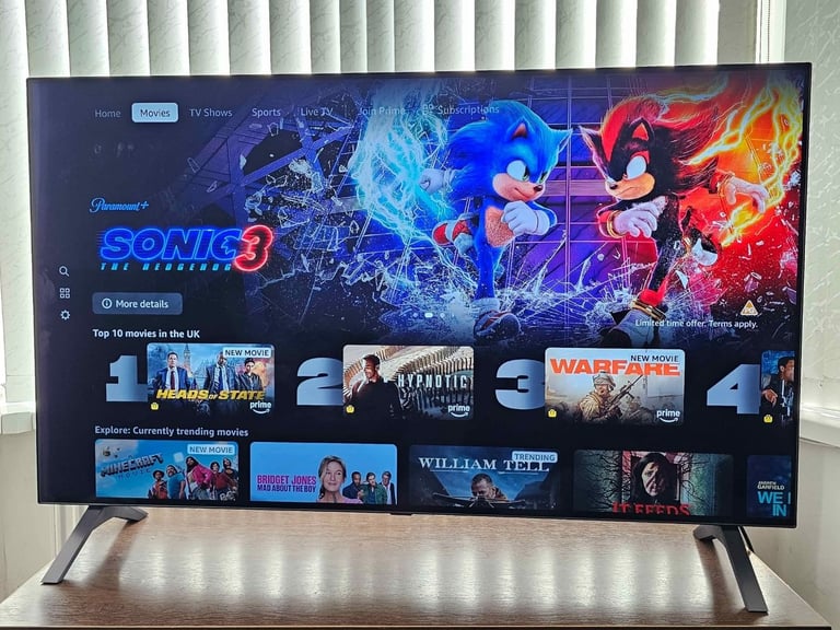 LG 55 inch Frameless OLED 4K UHD Smart TV with Latest Apps,Voice Remote