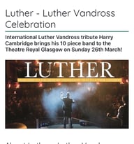 Luther Vandross Celebration Tickets