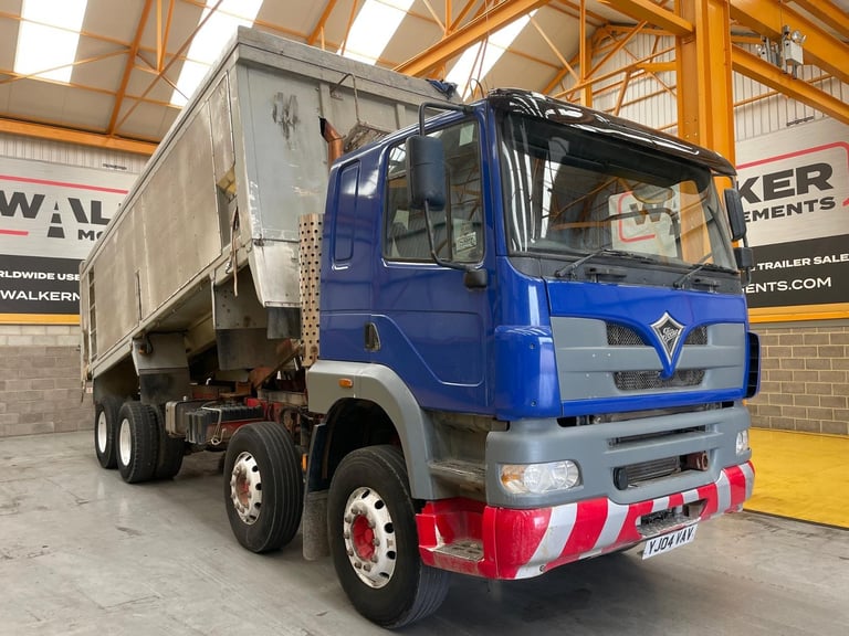 FODEN ALPHA 8X4 ALUMINIUM BULK TIPPER – 1998 – YJ04 VAV