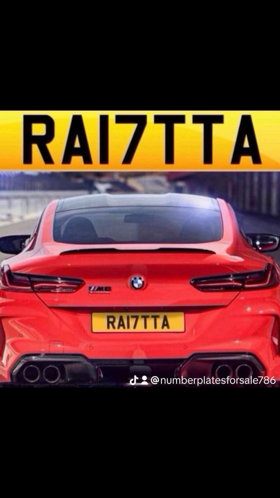 RATTA PRIVATE NUMBER PLATE 