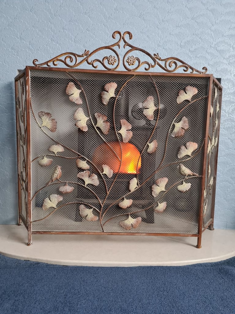 Three Panel Fire Guard