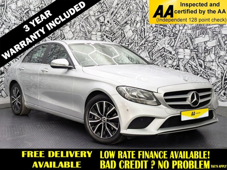 image for 2021 Mercedes-Benz C Class 2.0 C220d SE Saloon 4dr Diesel G-Tronic+ Euro 6 (s/s) (194 ps) Saloon ...