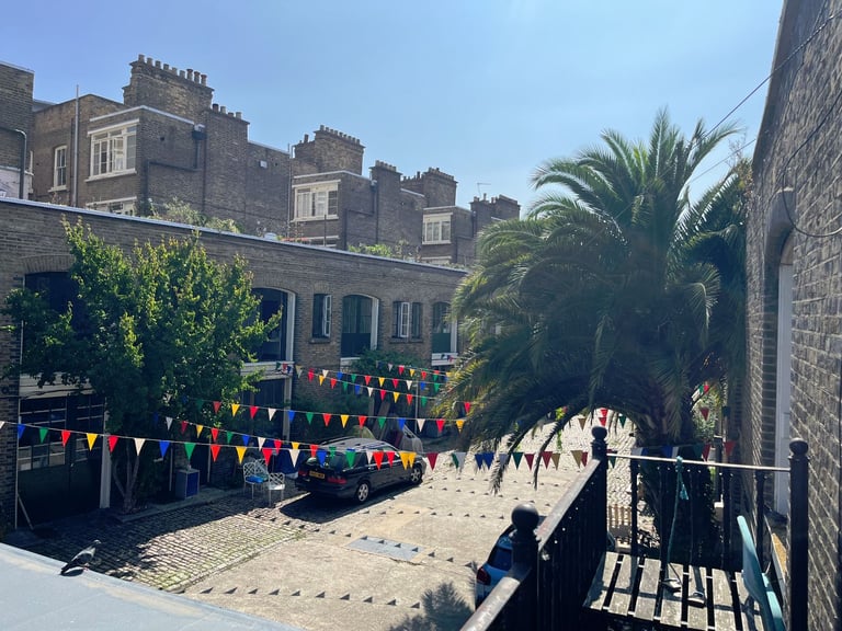 Desk Space in Victorian Studio
