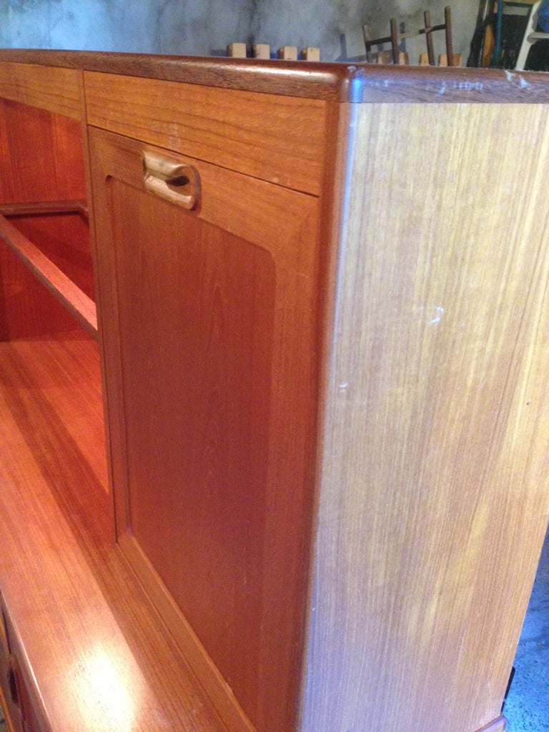 VINTAGE RETRO G PLAN FRESCO TEAK CUPBOARD SHELF TOP SECTION OF SIDEBOARD ONLY 