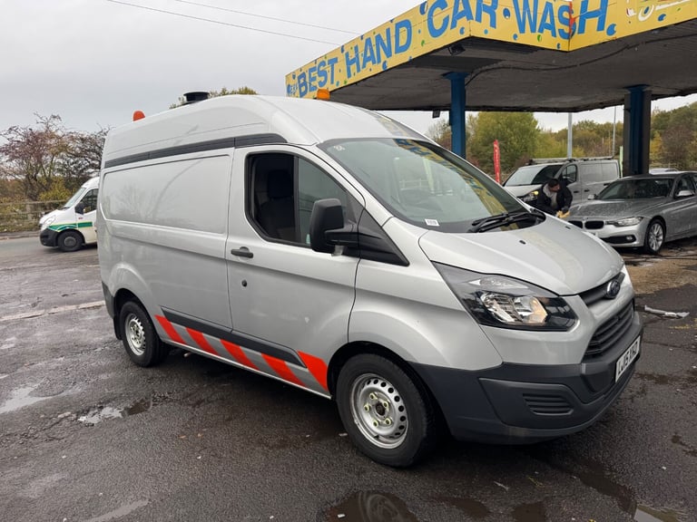 2015 FORD TRANSIT CUSTOM SWB HIGH TOP 2.2 TDCI A/C H/ SEATS DIRECT GASBOARD +VAT