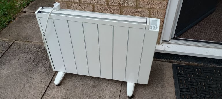 image for Ceramic Electric panel heater + Timer 24/7