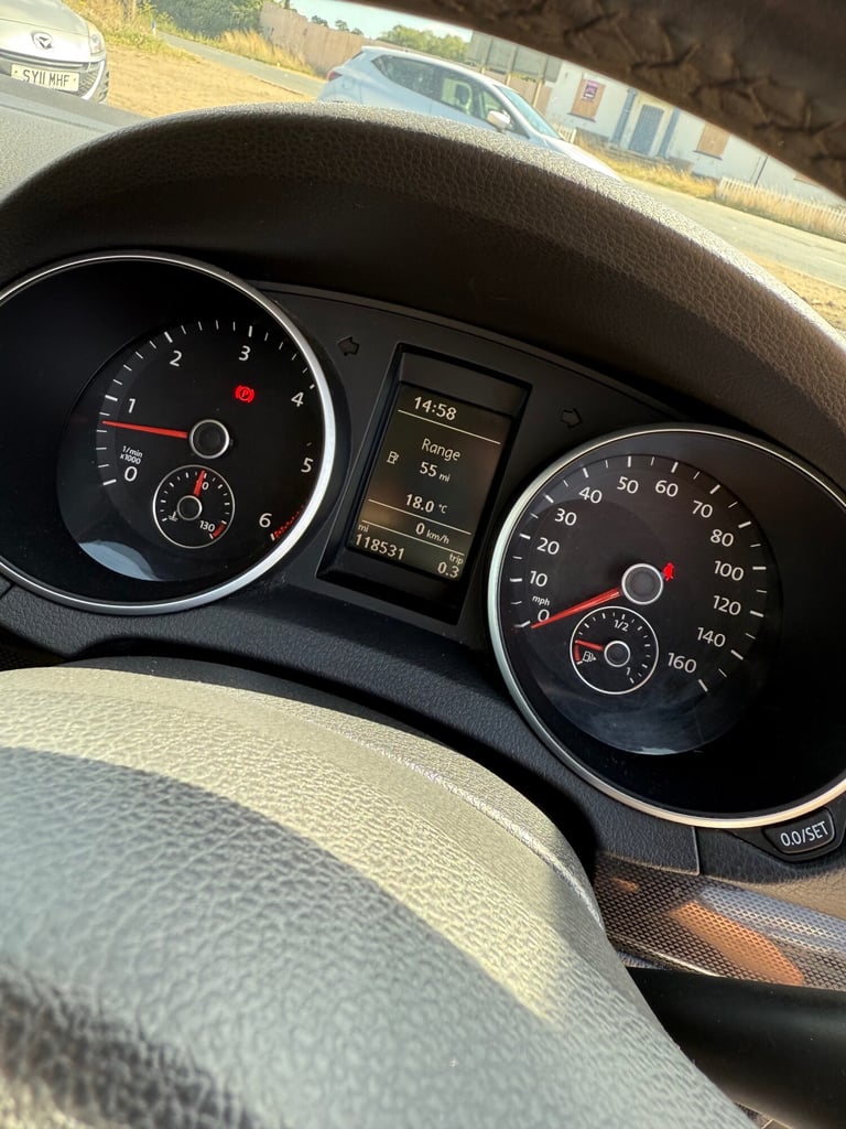 2012 Volkswagen Golf 1.6 TDi 105 Match 5dr HATCHBACK Diesel Manual