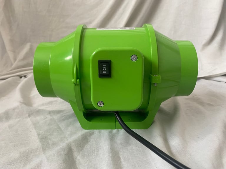 Green-Air Empire In-Line Extractor Fan - 4-inch fan
