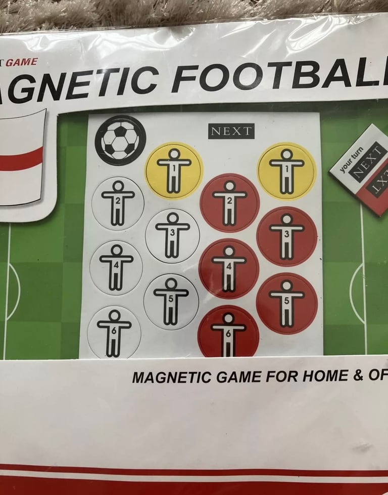 Next Magnetic football game, home office fun secret Santa gift stocking filler flatmates