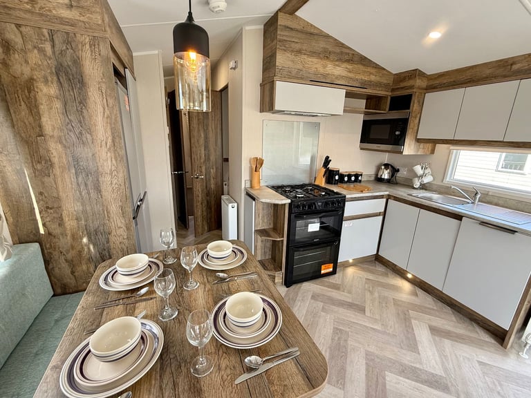 New Willerby Brookwood static caravan for sale at St Agnes Holiday Park, Truro -TR48HS 
