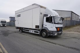 Mercedes-Benz Atego 1824 4X2 BOX TRUCK, FULL AIR SUSPENSION MANUAL GEARBOX