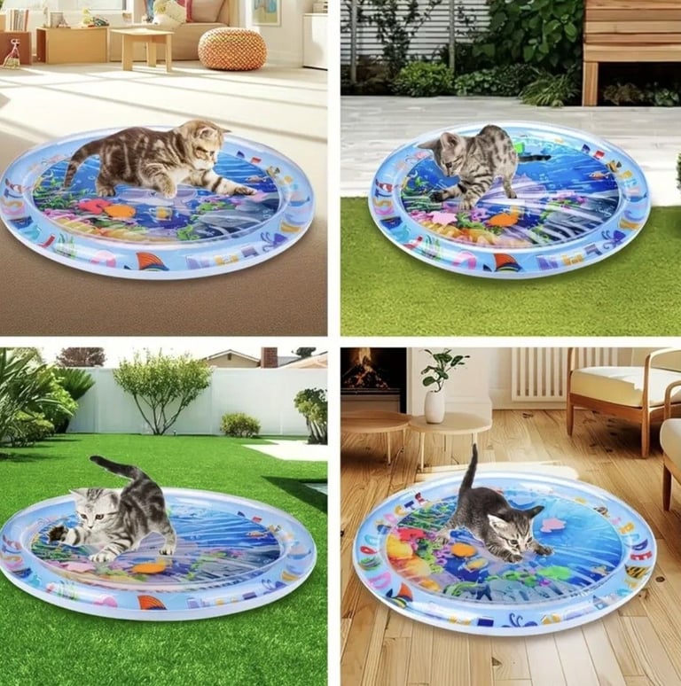 Interactive Water-Based Pet Cat Play Mat 