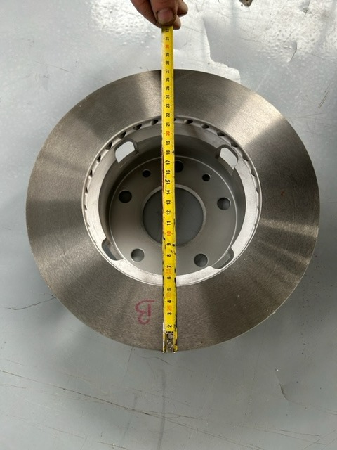 Front or rear brake discs for Lamborghini Urraco