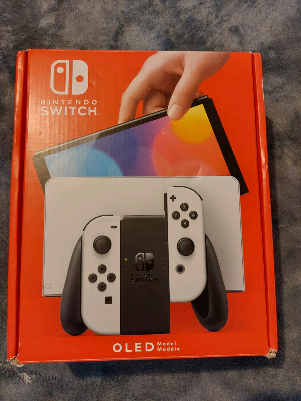 Nintendo switch OLED been used a couple of times selling as 