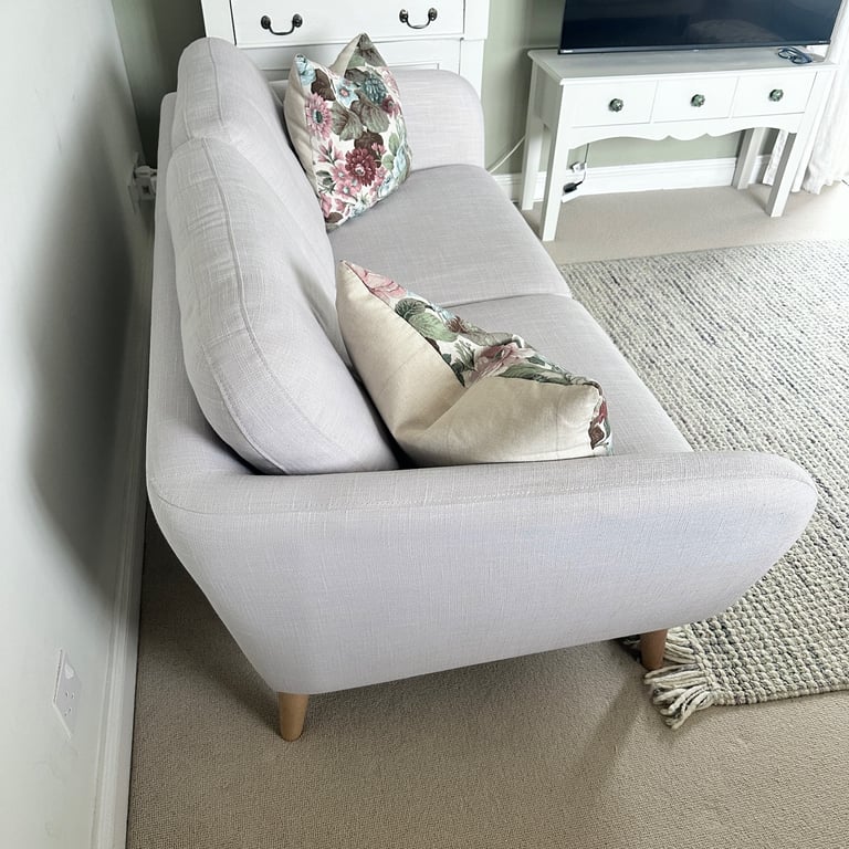 John Lewis light Grey Arlo Medium Sofa. Very good condition. Could deliver