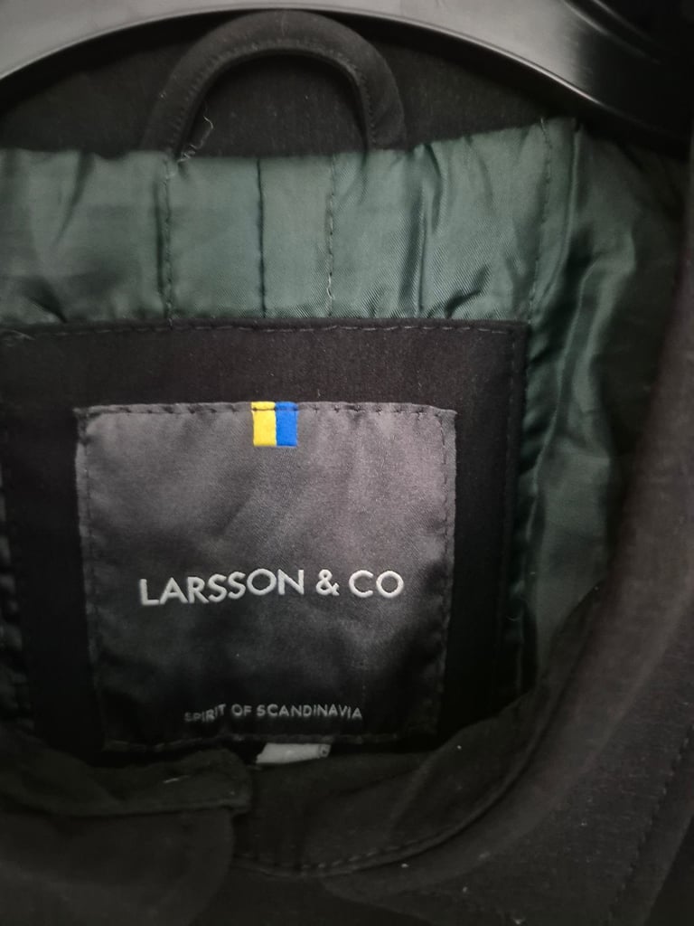 Mens quilted mac coat