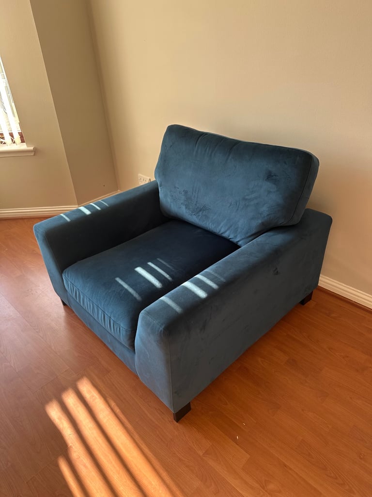 image for Teal armchair 