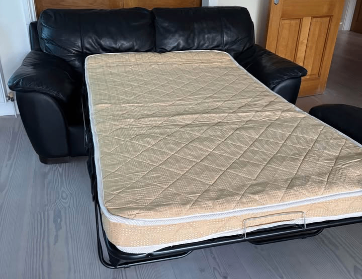 image for SCS sofa bed with mattress (can deliver)
