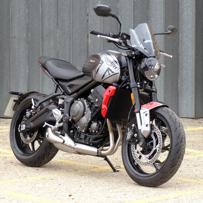 image for 2023 TRIUMPH TRIDENT 660, IMMACULATE 1-OWNER, LOW MILEAGE, FSH MOTORCYCLE.