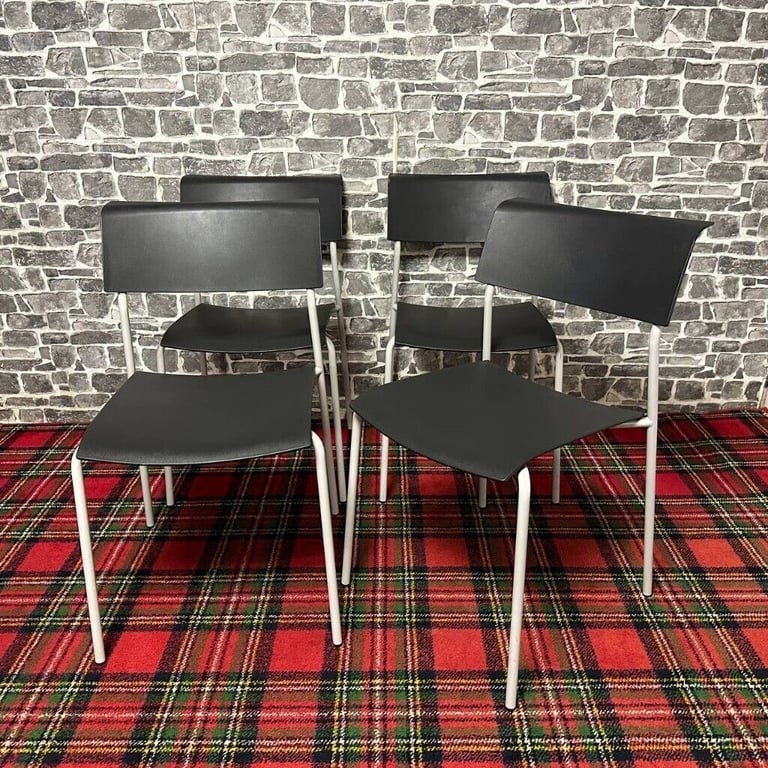 4x Allermuir Stackable Chairs
