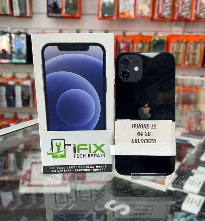 image for Iphone 12 64 GB Black