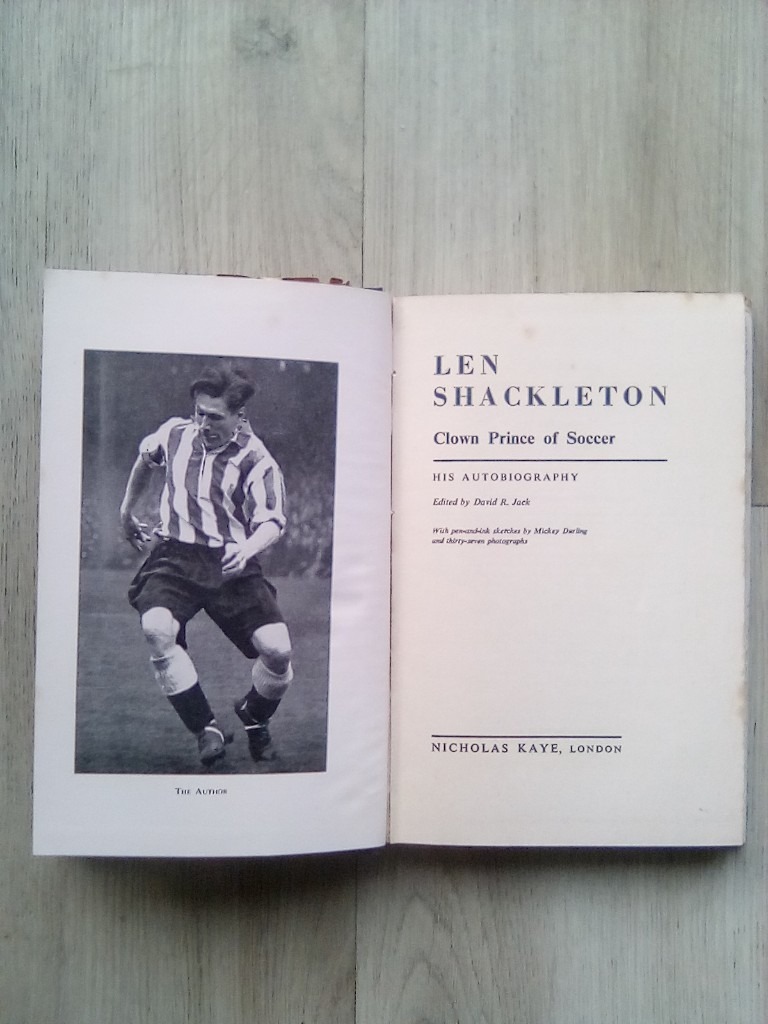 Len Shackleton Autobiography