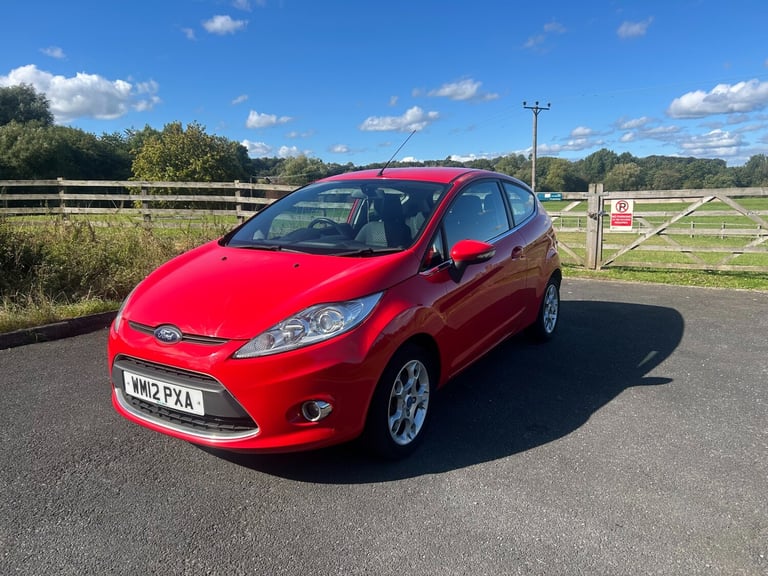 2012 Ford Fiesta 1.4 Zetec 3dr HATCHBACK Petrol Manual
