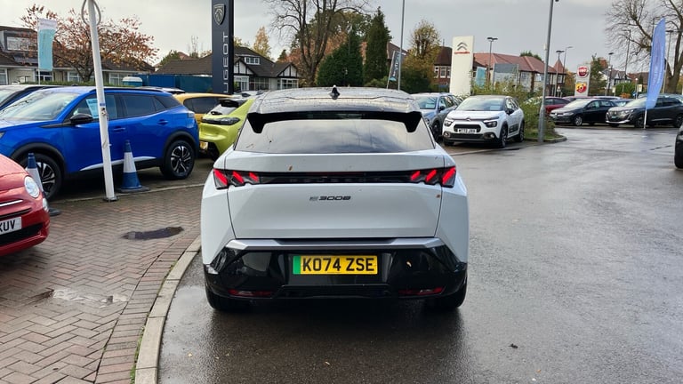 2025 Peugeot 3008 73kWh GT SUV 5dr Electric Auto (210 ps) SUV Electric Automatic