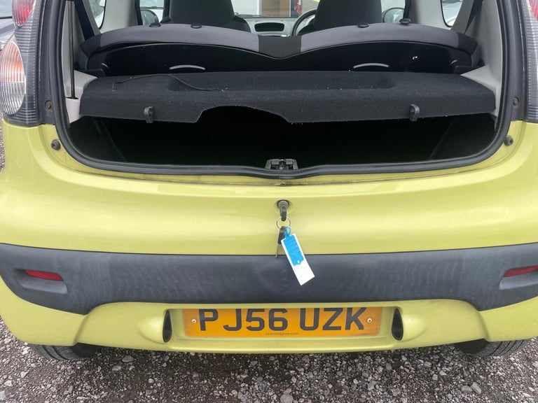 CITROEN C1 1.0 VIBE 56 REG YELLOW 3 DOOR GENUINE 65296 MOT JULY 9TH 2026 TAX £20 LOW INSURANCE