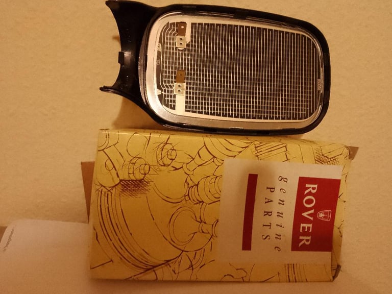 MGF MGTF GENUINE HEATED MIRROR GLASS ASSEMBLY CRD100550 NEW