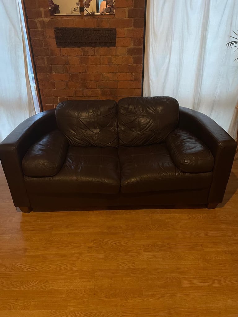image for Leather Sofa - 2 seater