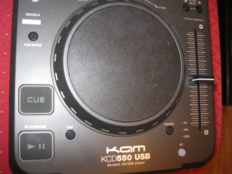 DJ EQUIPEMENT KAM KCD 550 CD SCRATCH CD USB PLAYER CONTROLLER LEICESTER LE4 5DJ