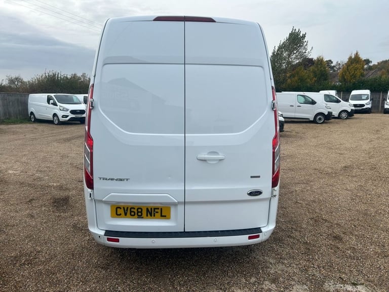 2018 68 FORD TRANSIT CUSTOM 2.0 300 ECOBLUE LIMITED PANEL VAN 5DR DIESEL AUTO L1