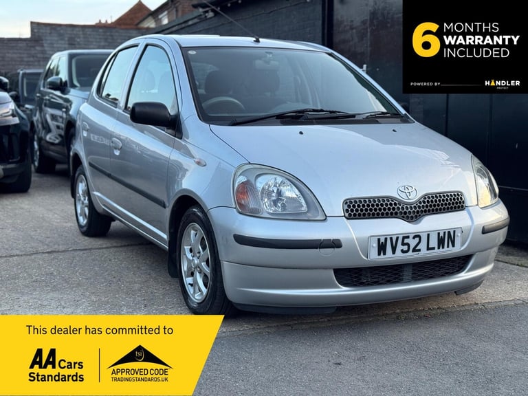 image for 2002 Toyota Yaris 1.3 VVT-i 16v CDX 5dr HATCHBACK Petrol Automatic