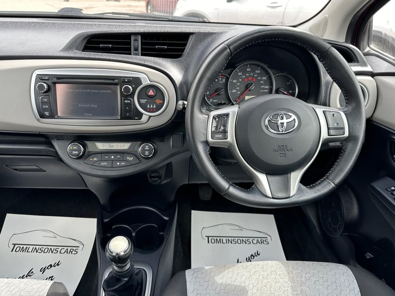 2011 Toyota Yaris 1.33 Dual VVT-i T Spirit Euro 5 5dr HATCHBACK Petrol Manual