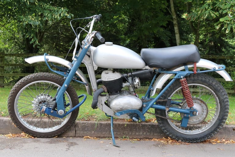 Greeves Hawkstone 1961 Classic Motocross Twin Shock runs and rides