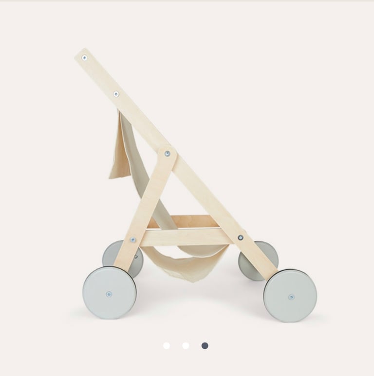 Kid’s Concept Wooden Doll’s Stroller / Pushchair