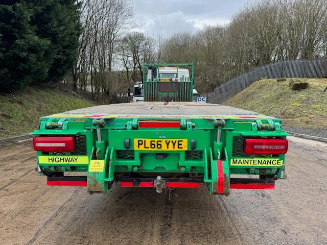 2017 DAF CF 330 Euro 6 6x2 32ft cheese wedge beavertail hydraulic winch
