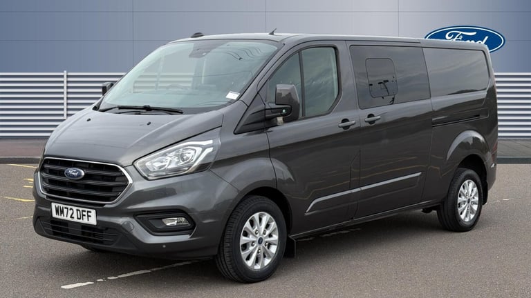 2022 Ford Transit Custom 2.0 EcoBlue 170ps Low Roof D/Cab Limited Van Auto PANEL VAN DIESEL Autom...