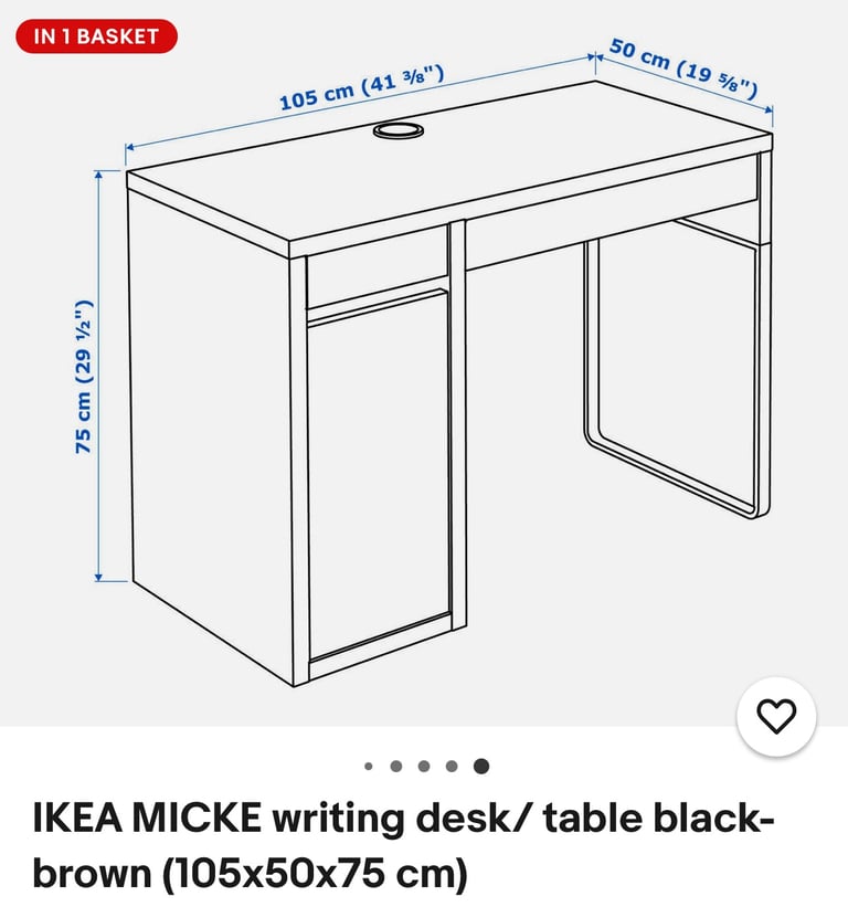 IKEA Micke Office Desk