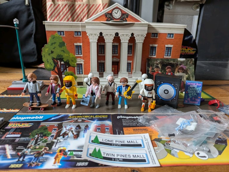 Back to the future Playmobil set