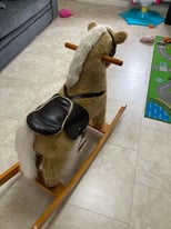 Rocking horse free to collector 