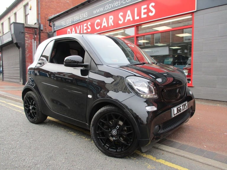 2016 smart fortwo 0.9 Turbo Black Edition 2dr Auto COUPE PETROL Automatic
