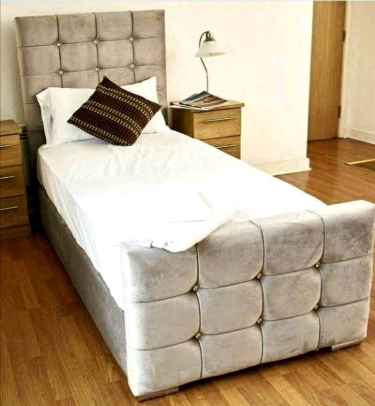 LUXURY MANACO BED IN ALL SIZES PREMIUM MATTRESS in Huddersfield