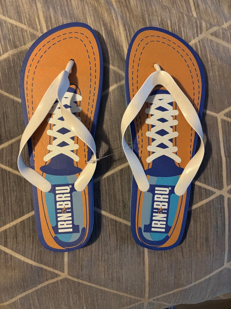 image for IRN BRU FLIPFLOPS