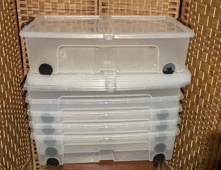 5x Argos Underbed Storage 