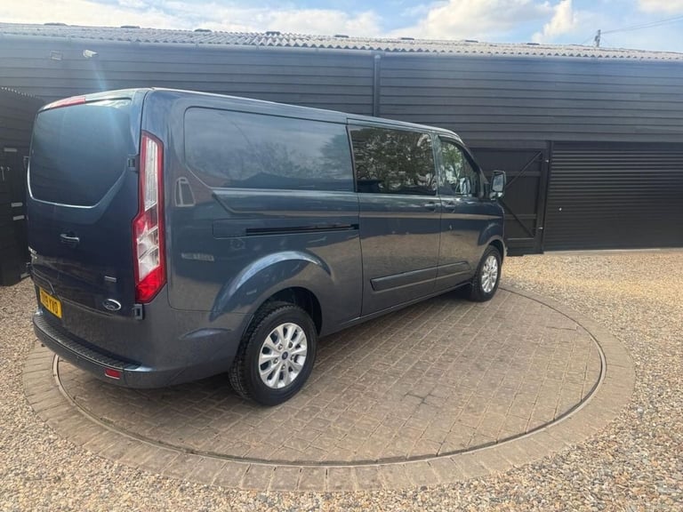 2019 Ford Transit Custom 2.0 300 EcoBlue Limited Crew Van Double Cab 5dr Diesel Auto L2 H1 Euro 6...